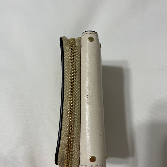 🟡 Coach Small Trifold Leather Wallet in Signature Canvas - Picture 7 of 7